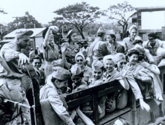 former army nurse corps POWs from bataan and cooregidor freed after 3 years imprisonment in the Philippines