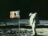 Landing on moon video