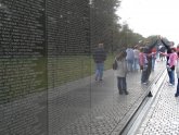 Vietnam War Memorial in Washington DC