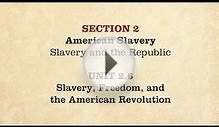 MOOC | Slavery, Freedom, American Revolution | The Civil