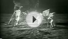 Moon Landing - July 20, 1969 (ORIGINAL FOOTAGE VIDEO)